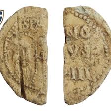 Lead Medieval Papal Bulla of Pope Innocent III Circa 1198 ...
