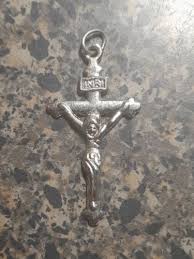 Vintage Jesus Crucifix Medal | eBay