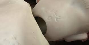 ANTIQUE PAPER MACHE 11 INCH BODY WITH MOVABLE LEGS AND BENT ...