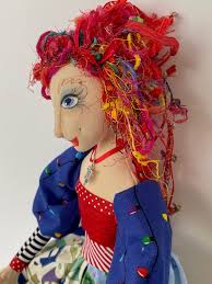 Buy Chrismukkah Cari OOAK Art Doll by Marlene Slobin Online ...
