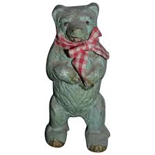 Similar Items to Old Aluminum Teddy Bear Bank