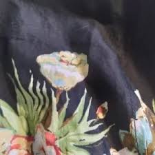 R.Q.T | Skirts | Rqt Skirt Womens Size 6 Black Floral Maxi ...