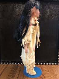 DESIGN DEBUT PORCELAIN AMERICAN INDIAN DOLL SKY LTD ED #1527 ...