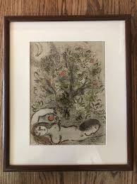 Marc Chagall - GARDEN OF EDEN II - Original Color ...