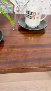 Vintage 1970's Solid Wood Coffee Table - Etsy