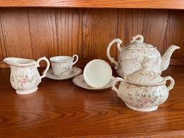 Crownford Giftware Corp. “Apple Blossom" China Tea set, Made ...