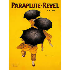 Parapluie Revel Umbrella Rain Lyon France Wall Art Print ...