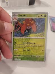 Parasect Reverse Holo NM 047/165 Scarlet & Violet 151 ...