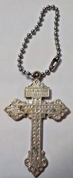 Vintage Jesus Nazarenus Rex Judaeoruv Silver Tone Crucifix - Missing Jesus | eBay