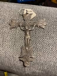 Sterling silver cross pendant