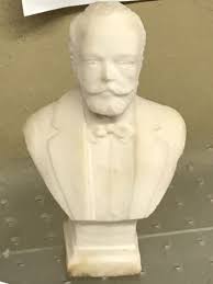 Vintage Tschaikowsky Bust Statue Figure | eBay