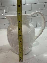 VTG Minton Parian Pitcher In White With No Flaws Stunning ...