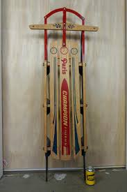 Sold at Auction: Vintage Paris Champion Fastback Sled
