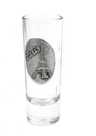 Eiffel Tower tube Shot glass - Souvenirs of Paris, PAR'ICI – Souvenir Paris