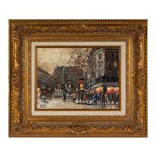 Lot - Robert Lebron (1928-2013): Parisian Street Scene