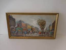 Painting-original Oil by A Veltz, Signed - No Title (paris) - Etsy