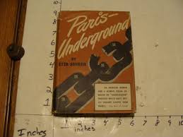 vintage book: PARIS UNDERGROUND by Etta Shiber w jacket | eBay