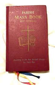 1965 Catholic Parish Mass Book And Hymnal Saint Joseph ...