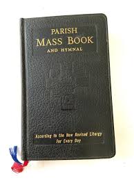 1965 HC PARISH MASS BOOK AND HYMNAL St Joseph Edition ...