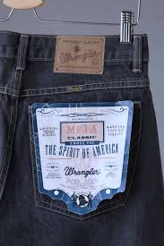 WRANGLER Vintage 90s Black Wash Jeans – Vintage Something