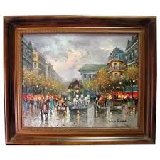 Similar Items to Original Oil on Canvas By Antoine Blanchard