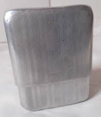 1950's Embossed Aluminum Cigarette Case Park Sherman Co Springfield IL 3" | eBay