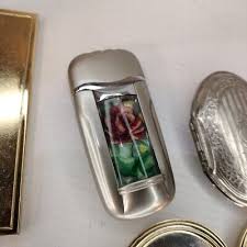 Pocket Mirror Watch And Lighter Business Card Holder Lot (5 ...