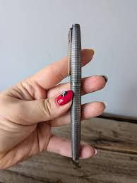 Vintage Parker 75 Fountain Pen, 14K Gold Nib M, Cisele Sterling Silver Fountain Pen Body, 585 Gold Nib, Vintage Fountain Pen, USA Pen - Etsy UK