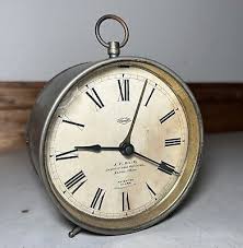 Rare Parker Advertising JP Hale Ohio Peg Leg Novelty Alarm Desk Table Clock | eBay