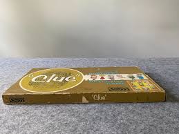 Clue Board Game Vintage (Parker Brothers, 1963) Original ...
