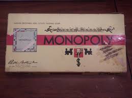 Vintage 1946 Monopoly Board Game - Complete W/original Box ...