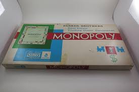 1961 Monopoly Board Game Parker Brothers 100% Complete Well ...