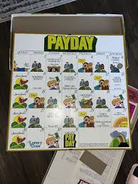 🔥Vintage 1975 Parker Brothers PAYDAY Board Game Original ...