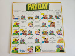 Vintage Pay Day Game --- Retro 1970s Parker Brothers ...