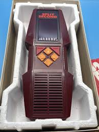 Vintage 1980's SPLIT SECOND Handheld Electronic Video Arcade ...