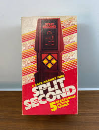 Vintage 1980 Split Second Electronic Game by Parker Brothers ...