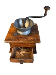 Antique Coffee Grinder | Vintage Hand Crank Mill | Iron ...