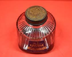 Vintage Parker Quink Permanent Royal Blue Fountain Pen Ink ...