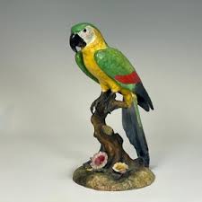 Royal Crown Derby Macaw Sculpture - Etsy