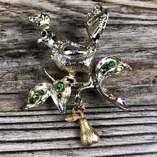 Vintage Tancer Partridge in a Pear Tree Bird Christmas ...