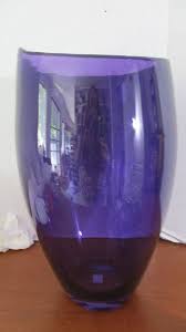 PARTYLITE~P9785~AMETHYST HURRICANE CANDLE HOLDER with ROCKS ...