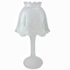 Vintage PartyLite Fairy Lamp Frosted Clairmont Tealight ...