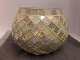 Glass Tile Candle Jar - Etsy