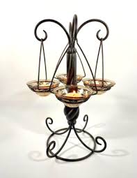 Partylite Global Fusion Hanging Tealight Tree Candle Holder ...