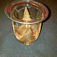 VTG Brass & Glass Candle Holder, Candy Dish or Vase ...