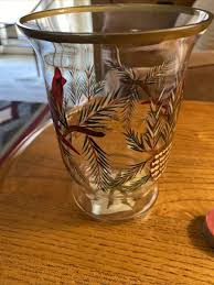 CELEBRATIONS HOLIDAY CARDINAL 6” HURRICANE TEALIGHT | eBay