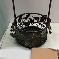 PartyLite | Accents | Partylite Holly Lites Hanging Candle ...