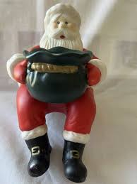 Partylite Santa Claus Shelf Sitter Tealight Votive Candle ...