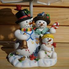 Partylite Retired Snowbell Family Tealight Lamp P7866 W/ Box ...