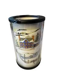 Partylite Express It Votive Luminary Glass Candle Holder Christmas/Winter P9450 | eBay